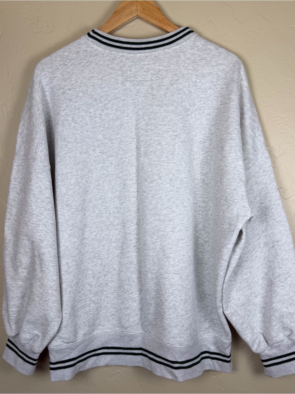 Abercrombie & Fitch Green Bay Packers Graphic Crewneck Sweatshirt Size Medium - Picture 5 of 7